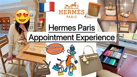 hermès paris appointment|hermès appointment online.